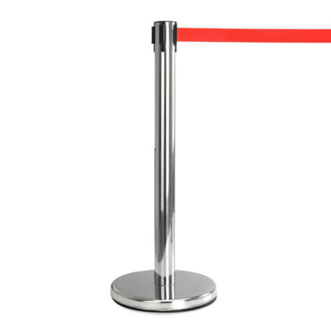 Colonnina per Delimitazione Spazio Nastro Rosso